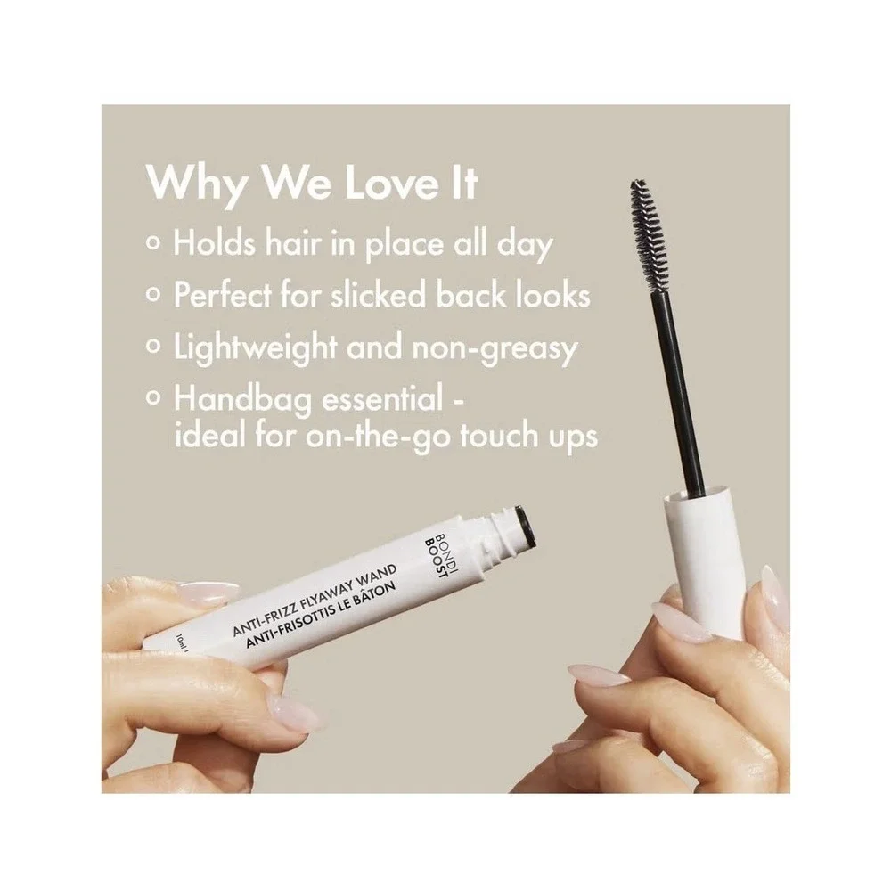 BONDIBOOST anti Frizz Flyaway Wand Hair Finishing Stick, Hair Tamer for Flyaways